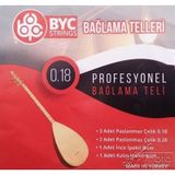 7Nota Byc18 Kısa Sap Bağlama Teli Takım Profesyonel 0.18 Kısa Sap
