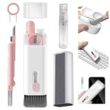 7'si 1 arada elektronik temizleme seti, fırçalı klavye temizleme seti, Airpods Pro için 3'ü 1 arada temizleme kalemi, kulaklık, klavye, dizüstü bilgisayar, telefon, bilgisayar monitörü için çok