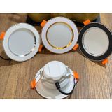 7w 3 Renk Sıva Altı Led Downlight Spot - Gold Kasa