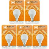 7W (50W) Beyaz Işık E14 Duylu LED Mini Ampul, 5 Adet - 0,5 W - Altın