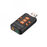 8.1 Usb Ses Karti Virtual Sound 3D - Usb Harici Ses Karti Chipli Versiyon