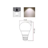 8.5W 63W 860LM LED Ampul 4000K - Gün Işığı E27 LED Lambası - 1 - 10 W - Amber