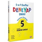 8-9. Sınıf Deneyap Tamamı Çözümlü 5 Deneme Sınavı