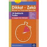 8-9 Yaş Dikkat - Zeka Bilişsel ve Düşünsel Beceriler 3. Kitap - 10 Dakikalık Testler Matematik ve Görsel Zeka Dikkat ve Zeka Akademisi Yayınları