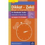 8-9 Yaş Dikkat - Zeka Bilişsel ve Düşünsel Beceriler 5. Kitap - 10 Dakikalık Testler Matematik ve Görsel Zeka Dikkat ve Zeka Akademisi Yayınları