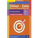 8-9 Yaş - Dikkat Zeka Bilişsel ve Düşünsel Beceriler - Hız Kazandırma 2. Kitap - Dikkat ve Zeka Akademisi