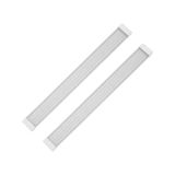 8 Adet 100 Watt 120 Cm Kristal Beyaz Led Bant Armatür Beyaz Işık Beyaz