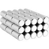 8 Adet 10X20 mm Yuvarlak Güçlü Neodyum Mıknatıs (Çap 10 mm Kalınlık 20 Mm) - Çok Renkli