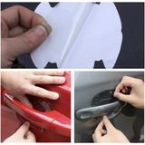 8 Adet Araba Kapı Kolu Koruyucu Çizilme Önleyici Şeffaf Sticker Film Koruma Seti Midastech - 1 - Renkli