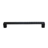 8 Adet Bihter Desenli Kulp 160 Mm Siyah Mutfak Kulpu Cekmece Dolap Kapak Kulbu Metal Mobilya Dolabi