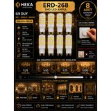(8 Adet) Heka 5W Günışığı (3000K) G9 Duylu Dim Edilebilir Led Kapsül Ampul