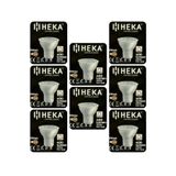 (8 Adet) Heka 6W (50W) 3000K (Sarı Işık) Gu10 Duylu Dim Edilebilir Led Spot Ampul