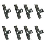 8 ADET İspanyolet kilit karşılığı - Egepen- Pimapen PVC kapı pencere karşılık Sekiz adet - 8 pCS