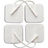 8 Adet Kablolu/soketli Tens Pedi Elektrodu -5X5CM Kare