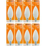 (8 adet) Osaka 6W (50W) Günışığı (4000K) E14 Duylu (Ince Duy) LED Mum Ampul - Gün Işığı