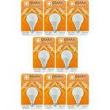 (8 Adet) Osaka 7W (50W) Beyaz Işık E14 Duylu (İnce Duy) Led Mini Ampul