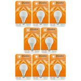 (8 Adet) Osaka 7W (50W) Sarı Işık E14 Duylu (İnce Duy) Led Mini Ampul