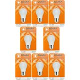 (8 Adet) Osaka 7W (50W) Sarı Işık E27 Duylu (Kalın Duy) Led Mini Ampul