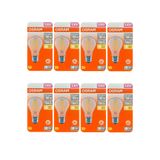 (8 Adet) Osram 6,5W (60W) 2700K (Sarı Işık) Dim Edilebilir E27 Duylu (Kalın Duy) Led Şeffaf Ampul