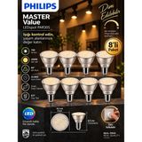 (8 Adet) Philips 9.5W 3000K Sarı Işık E27 Duylu 760 Lümen Dim Edilebilir Par30 Ampul