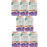 (8 Adet) Şavk 6W (37W) Sarı Işık (3000K) E14 Duylu (İnce Duy) Led R50 Ampul