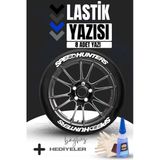 8 Adet Speedhunters Motosiklet Ve Otomobil Araç 3D Oto Lastik Yazısı Sticker Arma Seti – 8 Adet