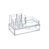 8 Bölmeli Çekmeceli Podyum Makyaj Organizer /Cn.524.00 Akrilik Beyaz