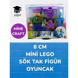 8 Cm Mini Lego Sök Tak Figür Oyuncak