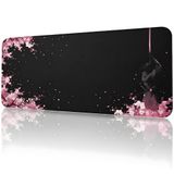 8 Farklı Desenli Baskılı Model Black Deer XXL Gaming Mouse Pad 70x30 cm – Dikişli Kenar, Kaymaz Taban, Dijital Tasarım, Hassas Takip, Ultra Geniş Oyuncu Mousepad (Sword 70x30 cm)