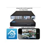 8 Kanal Ahd 5 İn 1 Dvr Kayıt Cihazı Xmeye Hibrit 5 Mp 1080N