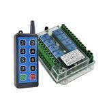 8 Kanal Rf Kablosuz Uzaktan Kumanda Dc 9-72v Alıcı Verici Seti