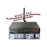 8 Kanal Wi-fi Bağlantılı 5 Mp H265+ Hıbrıt Araç, Insan Ve Yüz Tanımalı Xmeye Kayıt Cihazı