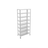 8 Katlı Galvaniz Çelik Raf - Depo, Arşiv, Kiler, Dosya, Market Rafı 31X60 Cm 250 Cm 0.70 Mm