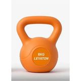 8 kg Çaydanlık Tipi Dambıl Kettlebell Ağırlık - Turuncu