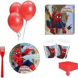 8 Kişilik Örümcek Adam Doğum Günü Spiderman Parti Malzemeleri
