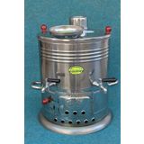 8 Lt Piyasada 10 Lt Odunlu Semaver Cift Musluklu