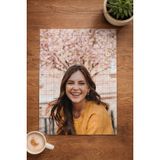 8 Mart Kadınlar Günü Kişiye Özel Fotoğraflı A4 99 Parça Puzzle Hediye