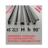 8 Mm Alüminyum Cam Balkon Fitili,150-199 Cm arası