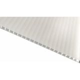 8 mm Policam Polikarbon Levha - 50 x 70 cm - Beyaz