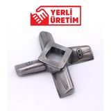 8 no Bıçak Et Kıyma Makinesi Bıçağı Ev İşyeri tipi 8 numara Kıyma Makineleri için Kaliteli Dövme Çelik Bıçak,Türk Malı Kıyma Makine Bıçağı Daha iyisi Dünyada olmayan Kıyma Makinesi Bıçakları 1 Adet