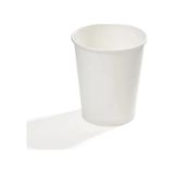 8 Oz Single Wall Karton Bardak Beyaz 50 Adet 50
