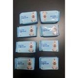 8 Paket Çanta Tipi Taşınabilir Mini Cep Tipi Islak Mendil (8 Adet x 8 Paket)
