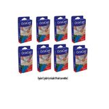 8 Paket Mavi Yara Bandi Su Gecirmez Dedektor Duyarli