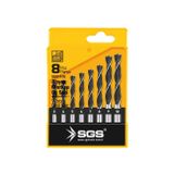 8 PARÇA AHŞAP MATKAP UÇ SETİ (3-4-5-6-7-8-9-10) SGS1416