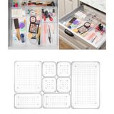 8 Parça Banyo Kozmetik Takı Düzenleyici Makyaj Organizer - Punto Çekmece İçi Düzenleyici