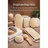 8 Parça Doğal Bakım Full Set - At Kılı Vücut & Yüz Fırçası + 6 Farklı Kabak Lifi Kese Spa Paketi