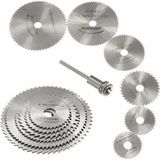 8 Parrça Gravür Testere Gri Ahşap Oyma Kesme Seti Çelik Ahşap Kesici Testere Seti Dremel benzeri