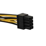 8 Pin Power Kablo 8 Pin to Molex Power PCIE Ekran Kartı Güç Kablo