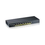 8 Port Gigabit Poe Switch | Smart Managed | Masa/duvar Montajı ve Fansız Tasarım | 70 W Bütçe ile 8 Poe+ Bağlantı Noktası | Vlan, Igmp, Qos [GS1900-8HP]