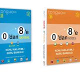 8. Sınıf 0'dan 8'e Sayısal + 0'dan 8'e Sözel Set - Tonguç Akademi Yayınları